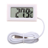Max Maxb LCD Digital Electronic Aquarium Fish Tank Water Thermometer Hydrothermograph White