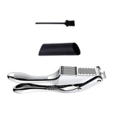 Maxbell 2 in 1 Garlic push to clean Anti Slip Texture seeds Kitchen Lovers with brush