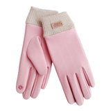 Maxbell Windproof Women Winter Touch Screens Gloves Cold Weather Running Pink