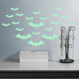 Maxbell Glow In The Dark Stickers Children's Room Ceiling Wall Decor 24x Bat