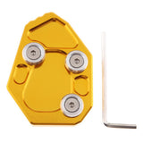 Maxbell Kickstand Side Stand Extension Pad for BMW S1000RR 2010-2015 Gold