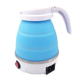 Maxbell 110V 50hz Electric Portable Travel Kettle Camping Caravan 0.6L US Plug  Blue