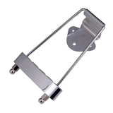 Maxbell Metal Bass Tailpiece Bridge for 4 String Bass Replacement Accessory