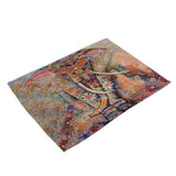 Max Elephant Pattern Insulation Bowl Placemat Dining Pad Western Table Mat #8