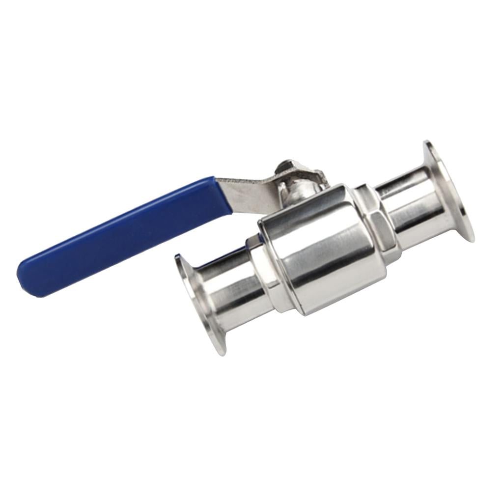 Max 3/4'' Multi-use Stainless Steel Sanitary Ball Valve Tri Clamp 50.5mm