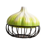 Maxbell Organizer Container Durable Kitchen Supplies for Home Countertop Parties Green