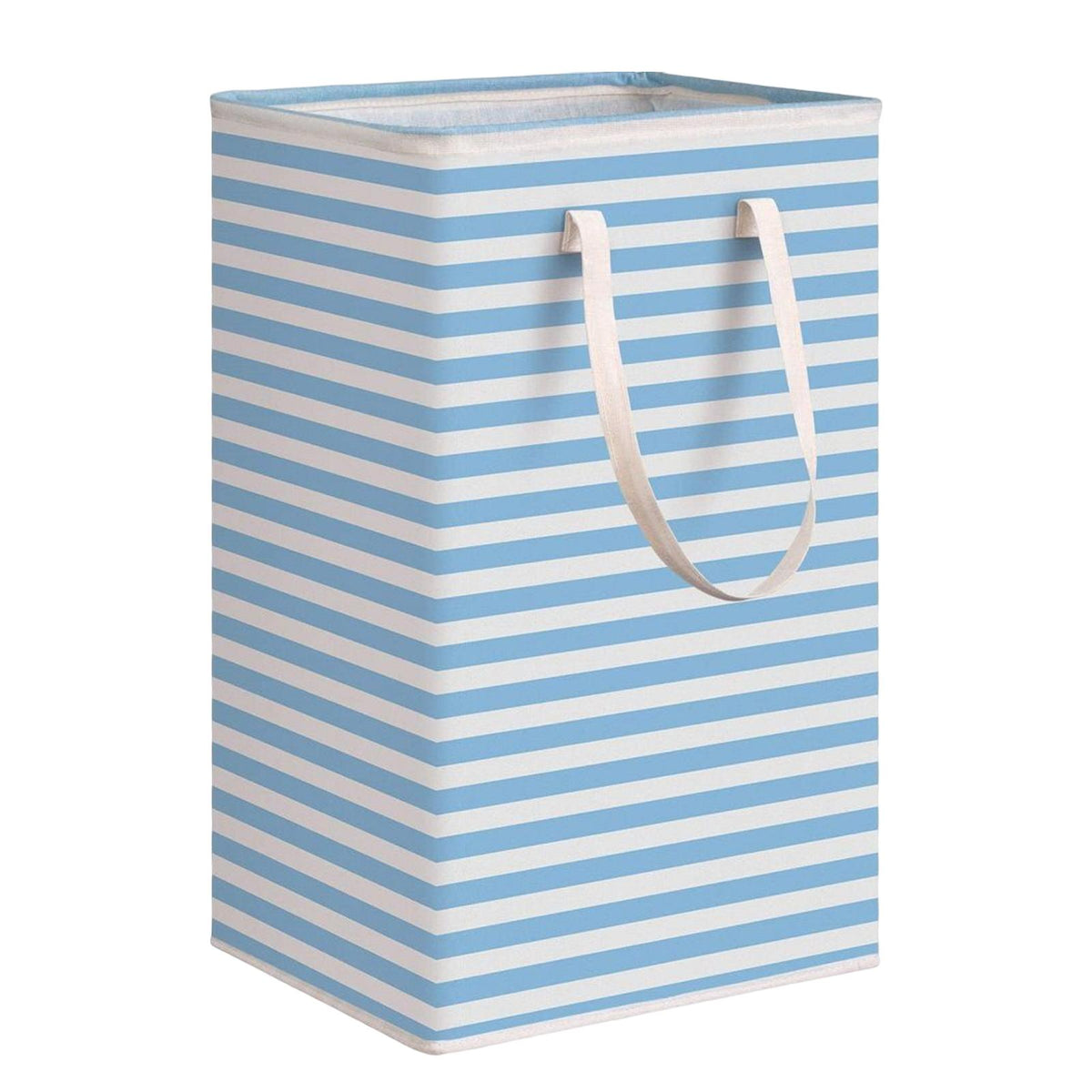 Maxbell Laundry Hamper with Easy Carry Handles Toys Clothes Organizer for Bedroom Blue
