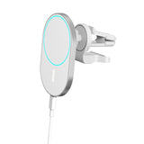 Maxbell Magnetic Wireless Car Charger Mount 15W USB C Port for iPhone 12 Circular