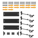 Maxbell Durable Guitar Hanger Wall Mounted Holder Hook for Mandolin Electric Guitar