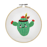 Maxbell DIY Needlework Kits Cross Stitch Craft Embroidery Starter Kit Cactus