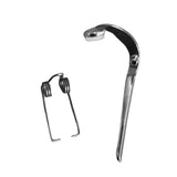 Maxbell Trumpet Key Spit Valve Repairing Part with Pad for Wind Instrument bent tail