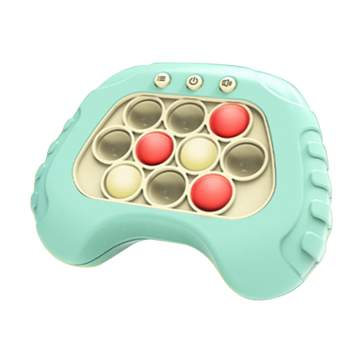Maxbell Memory Game Machine Light up Quickly Push Game Machine for Kids Party Favors Green Battery