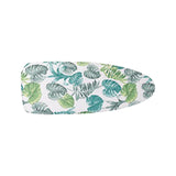 Maxbell Household Ironing Board covers stain Resistant with Fasteners Buckles Elastic Leaf Pattern 148x48