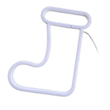 Maxbell Neon Lights Sign Christmas Socks USB & Battery Powered for Restaurant Decor