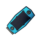 Maxbell Magnetic Chalk Belt Clip Billiard Hold Chalk Case Practical Tool Blue and BK