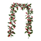 Maxbell Artificial Blossom Flowers Garland Wall Hanging Pendants for Porch Home style D