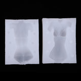 Maxbell Silicone Female Bust of Body Mould Sugarcraft Chocolate Material Dolls Face DIY Mold Kits