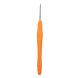 Max Soft Plastic Grip Handle Metal Crochet Hook for Hand Sewing Arts Tool 1.75mm