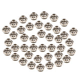 Maxbell 100 Pieces Pumpkin Shape Beads Loose Spacer Beads DIY Handmade Crafts
