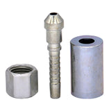 Maxbell Pipe Joint Washing Machine Accessories for Pressure Washer Steel Wire Pipe Inner Dia. 14mm B