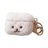 Maxbell Lovely Earphone Cover Skin Case with Keychain for AirPods Brown for Pro
