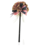 Max Artificial Flower Guest Book Signing Pen Wedding Party Supplies Brown