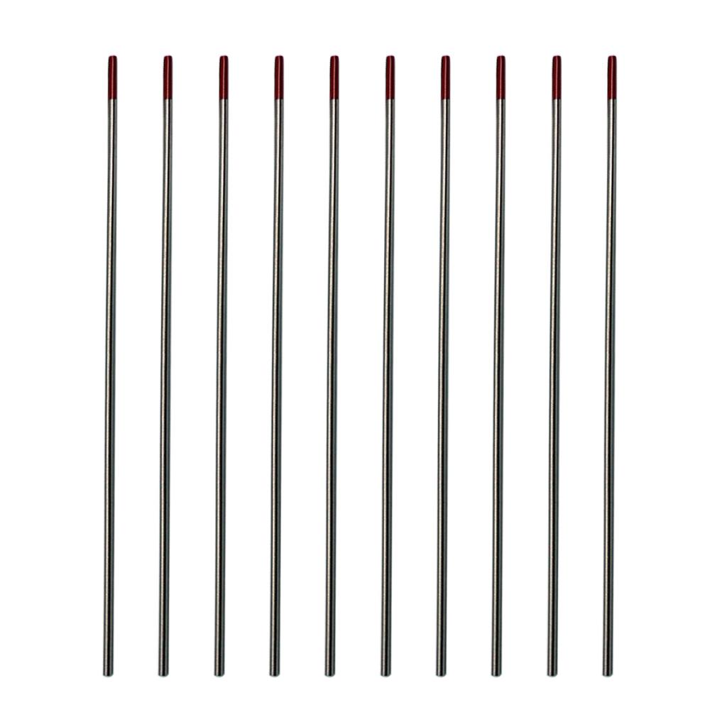 Max 10pcs Tig Welding Tungsten Needle Tungsten Electrode Rod 150mm 2.0mm
