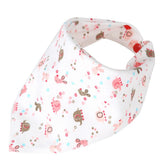 Maxbell Baby Bibs Saliva Towel Toddler Bandana Triangle Head Scarf Cute Elephant