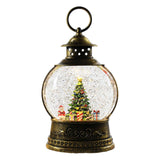Maxbell Maxbell Christmas Snow Globe Lantern Music Box Toy for Tabletop Festival Decor Christmas Tree