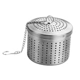 Maxbell Maxbell Stainless Steel Loose Leaf Tea Infuser Filter for Kitchen Restaurant Tools L