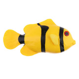 Maxbell Lifelike Artificial Clownfish Ornament for Aquarium Decortion Yellow