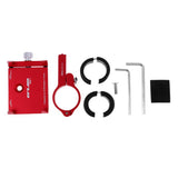 Maxbell Aluminum Alloy Motorcycle/ Bike Handlebar Phone Mount Holder Red