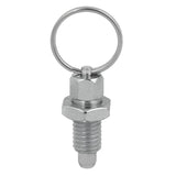 Max Index Plunger With Ring Pull Spring Loaded Lock Pin M6-3 Stainless Steel