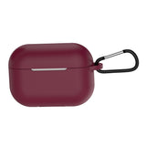Maxbell Protective Sleeve Case Cover for Airpods 3 Wireless Earphone Wine red