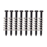 Max Electric Bass Guitar Humbucker Pickups Adjust Height Screws Springs  Black