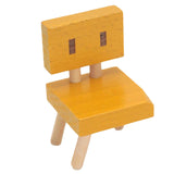 Maxbell Mini Chair Collectibles Gift Wooden Chair for Bedroom Living Room Decoration