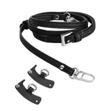 Maxbell Luggage Straps Parts Bag Strap for Briefcase Clutch Bag Purse Black