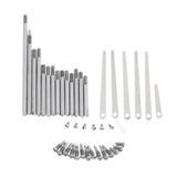 Max Maxb Clarinet Shaft Rod Screws Repair Tool Set for Woodwind Instrument Accessory