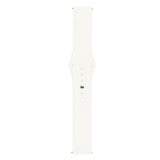 Maxbell Sport Soft Silica Gel Replacement Watchband For Garmin Fenix5 White