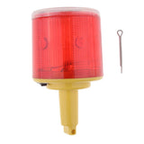 Max Maxb Led Waterproof Solar Warning Caution Lamp For Traffic Road Barricade JS-03