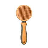 Maxbell Pet Hair Remover Cat Comb Grooming Massage Cleaning Brush for Dog Rabbit Orange