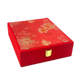 Maxbell Velvet Wedding Jewelry Storage Holder Box for Birthday Anniversary