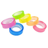 Maxbell 6 Roll Sticky Ball Tape Crafts Interesting Rainbow Tape for Adult Party