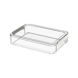 Maxbell File Container Box Holder with Cover Clear for office Project Case Large