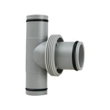 Maxbell Pool Hose Adapter Connector Pool Drain Adapter Accessories for Garden Home 1.5in to 2 1.25in