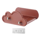 Maxbell Maxbell Wall Hanger Hooks Storage Holder Decorative for Living Room Red