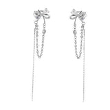 Maxbell Maxbell Fashion Trend Butterfly Tassel Earrings Dangle Earrings for party Wear