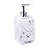 Maxbell Soap Dispenser Resin 500ml with Pump Bottle for Lotion Conditioner Bathroom White