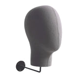 Maxbell Manikin Head Multipurpose Wig Display Model Head Hat Rack for Hats Wig Caps