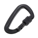 Max Maxb 12KN/5KN 7075 Aluminum Carabiner D-Ring Key Chain Clip Snap Hook 80cm